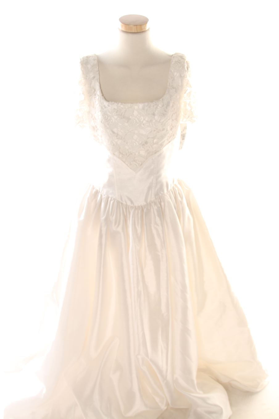 Vestido de PERCENTIL Novia de la talla 42, de color beige