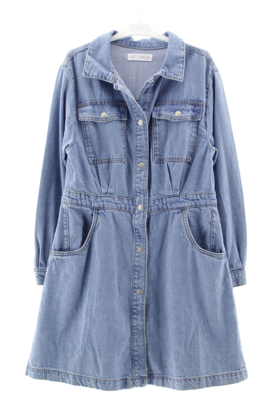 Vestido sport de Zara de la talla 13 años de denim de segunda mano