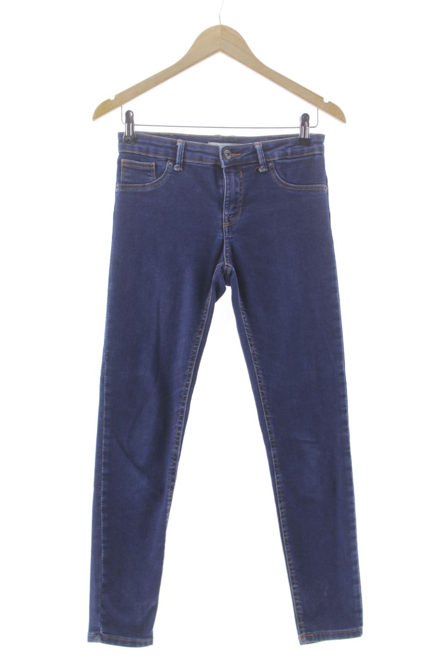Vaquero de Bershka de la talla 36, de color azul de ropa vaquera
