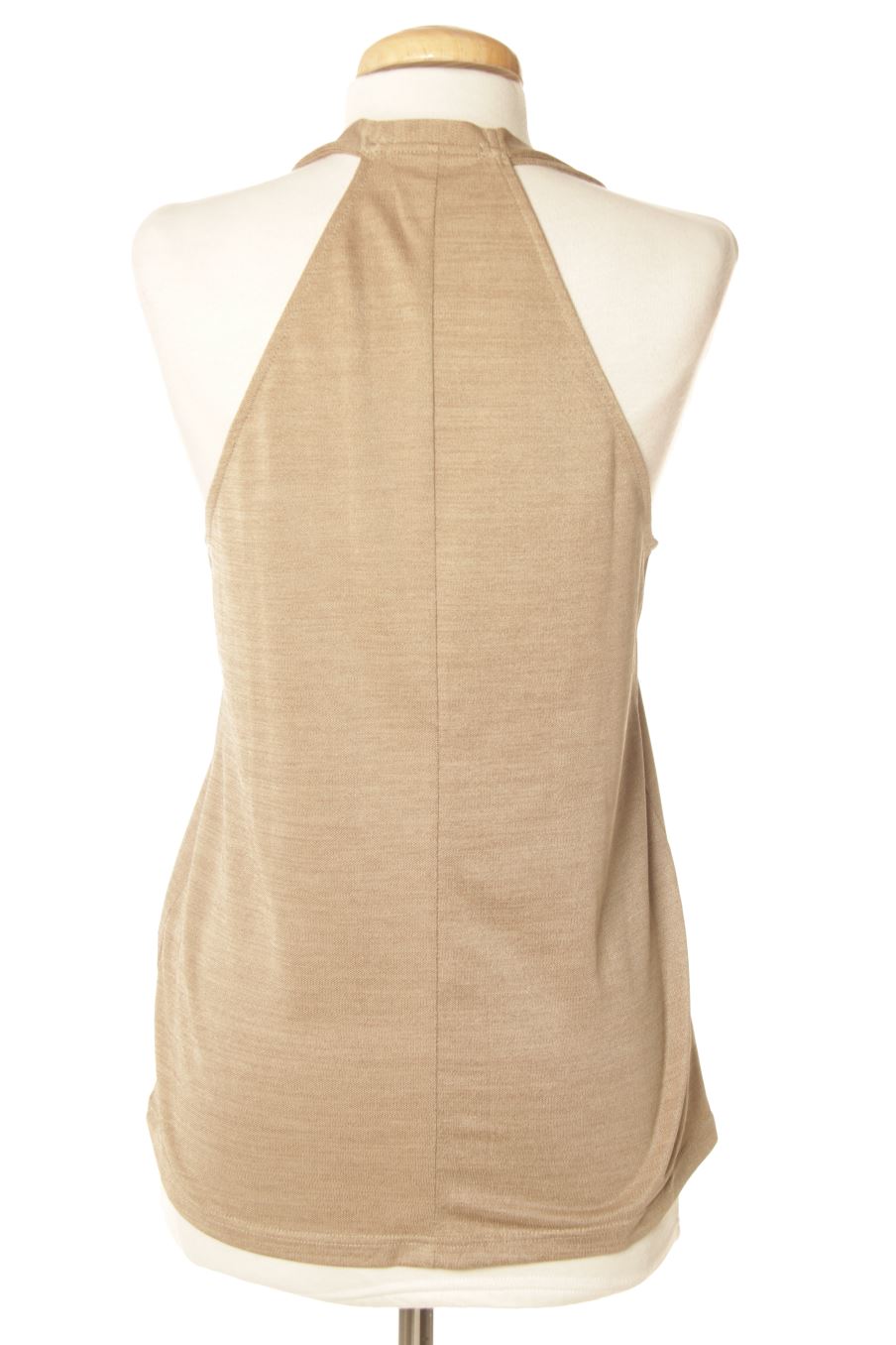 Top Zara de la taille S, de couleur marron