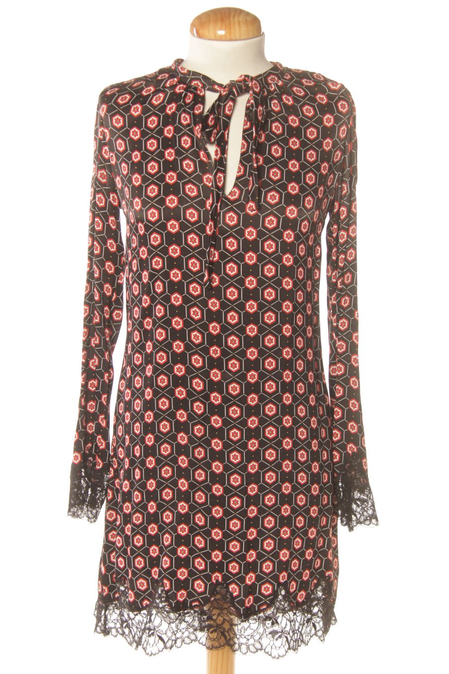 Robe casual Sandro de la taille XS, de couleur imprimés