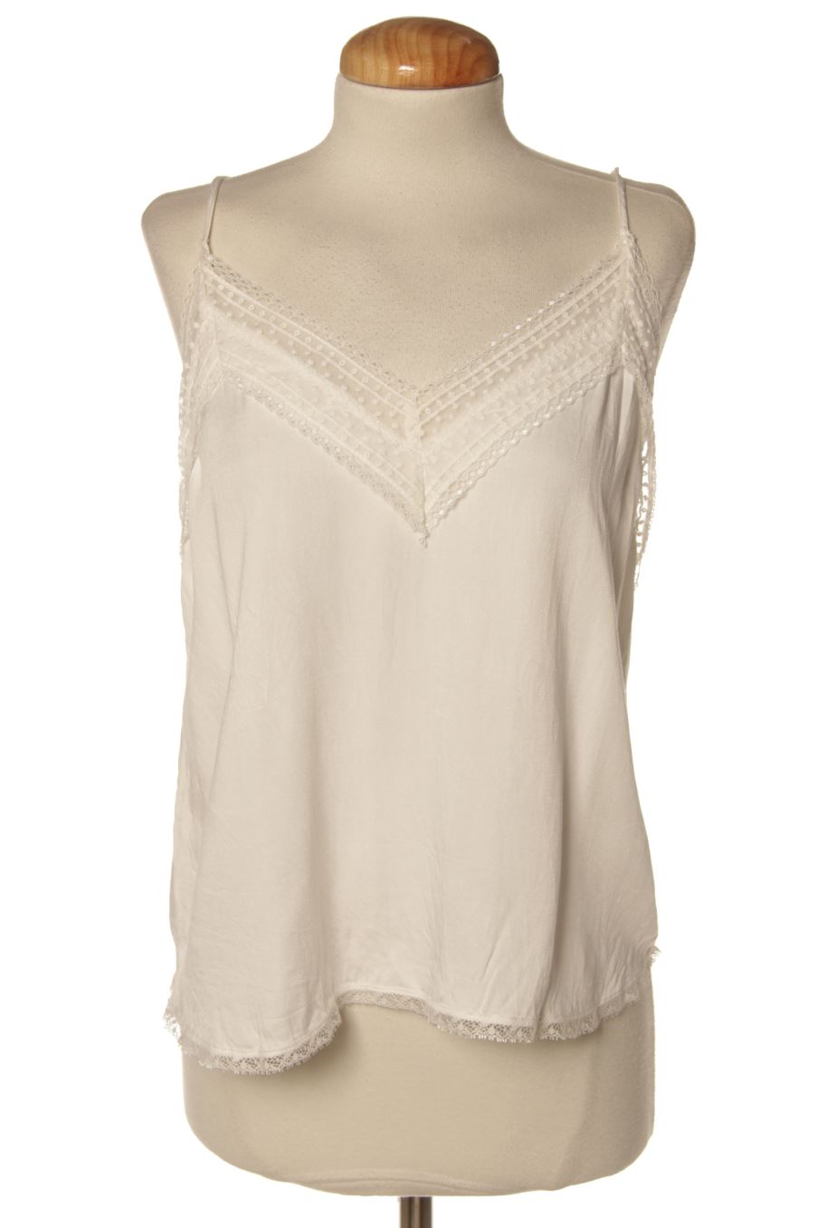 Top de Stradivarius de la talla S, de color blanco