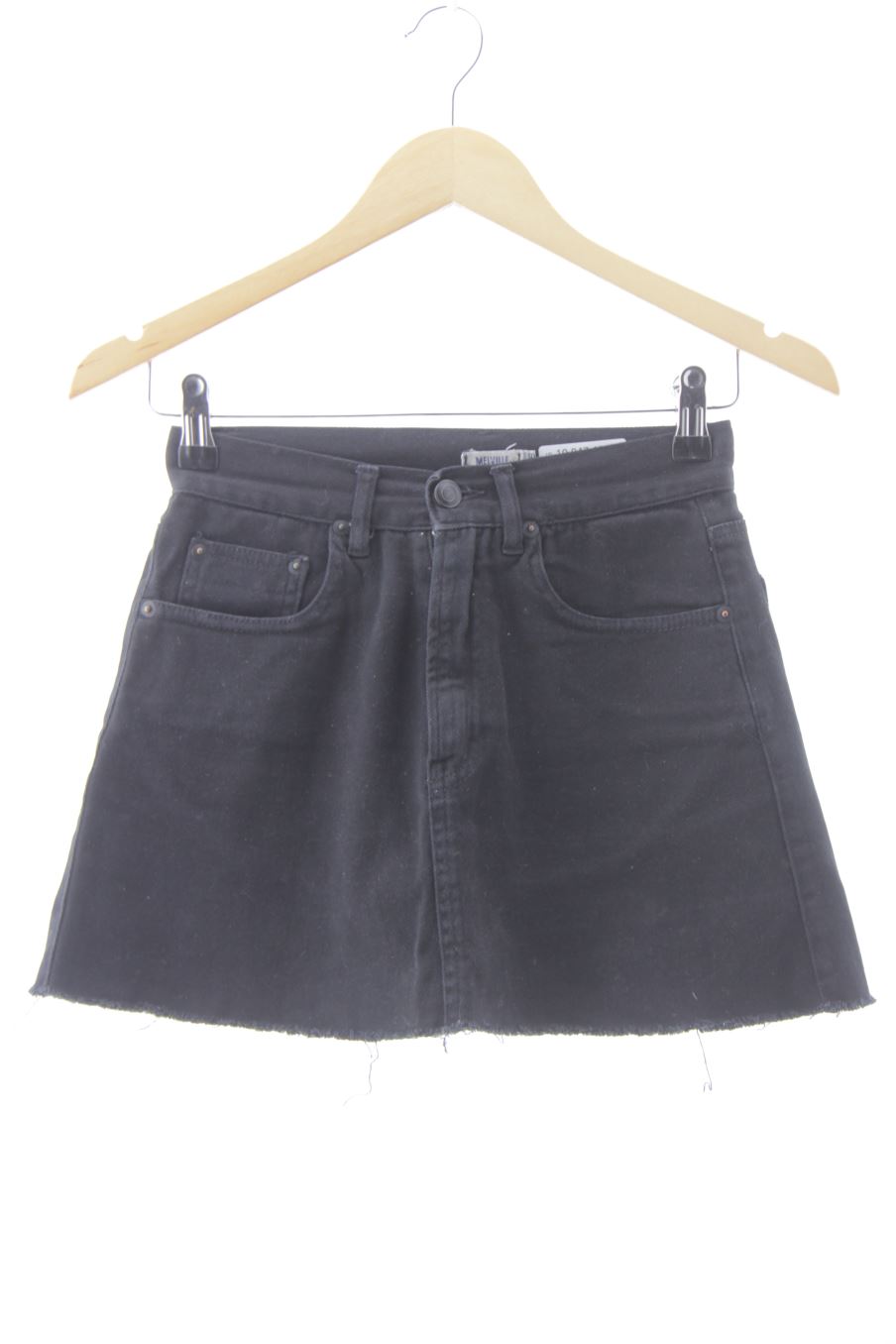 Jupe Melville de la taille 36, de couleur noir de denim
