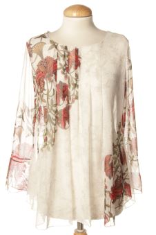 Blusa a maniche lunghe M Desigual, foto 1 di 2