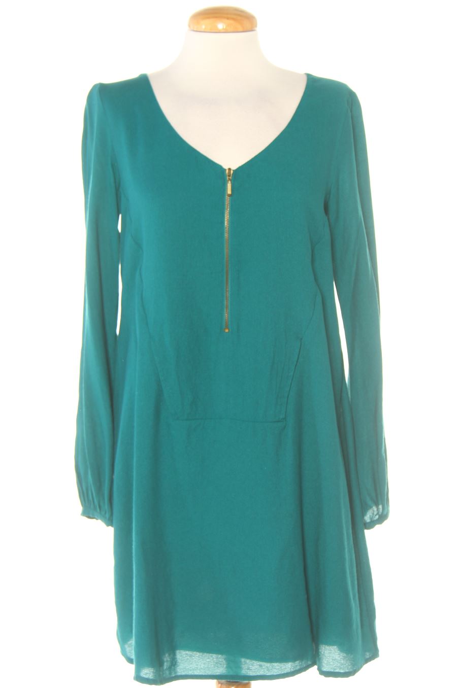 Robe casual Trafaluc de la taille S, de couleur turquoise