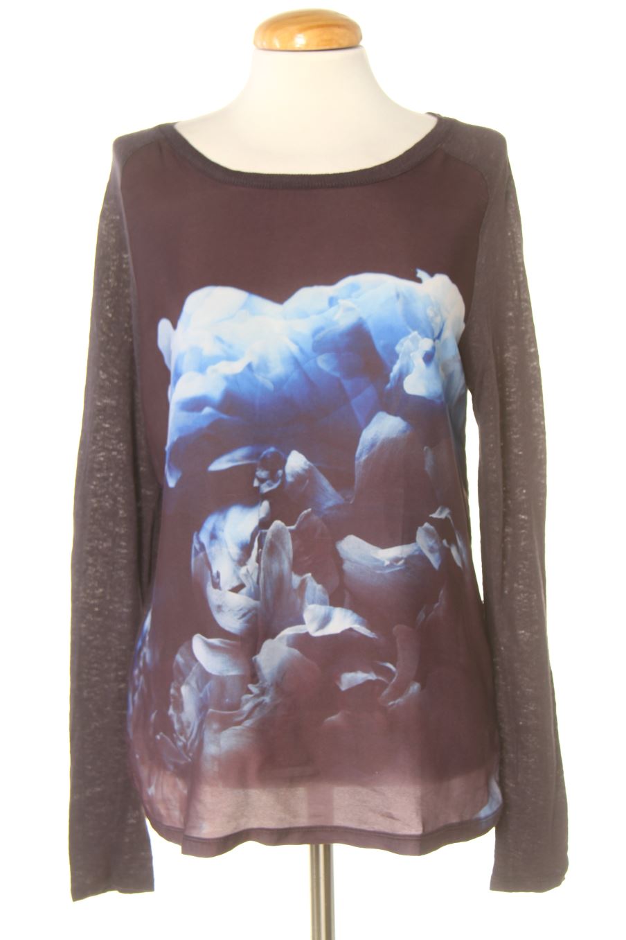 T-shirt à manches longues Zara de la taille M, de couleur imprimés
