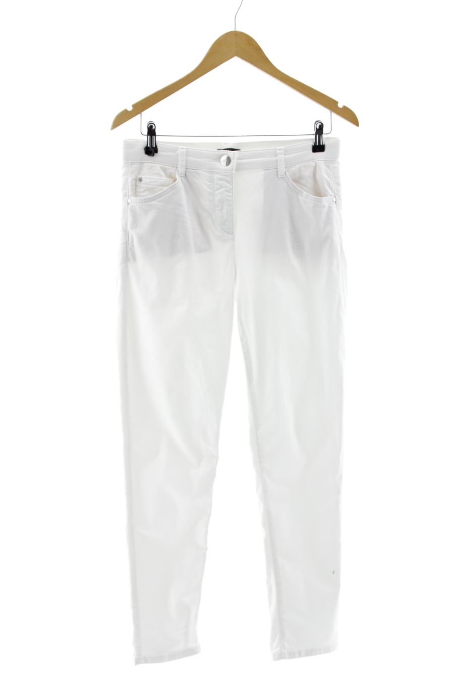 Jeans Bréal Collection de la taille 42, de couleur blanc de denim