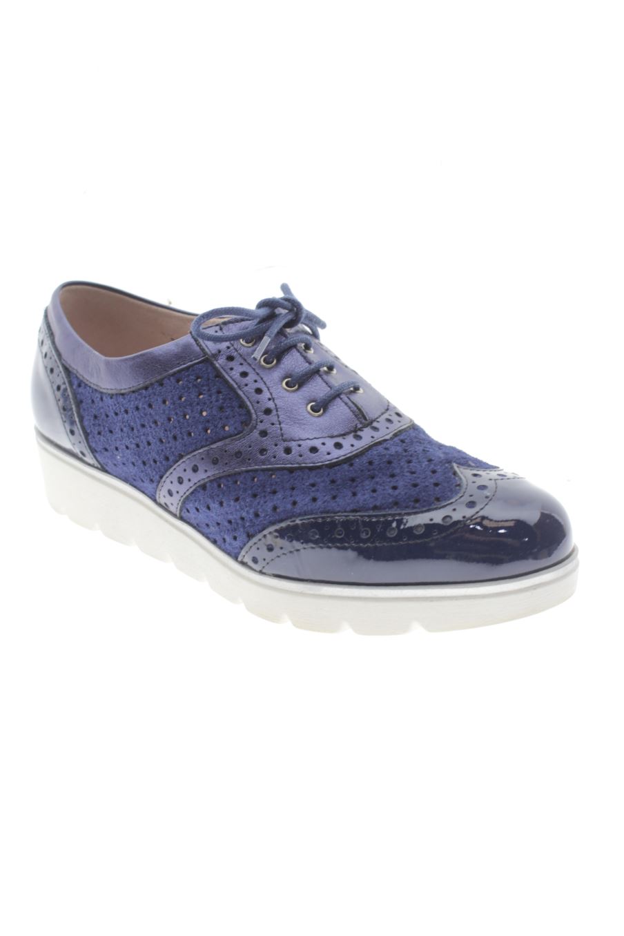 Zapatos planos de Pitillos de la talla 36, de color azul marino de