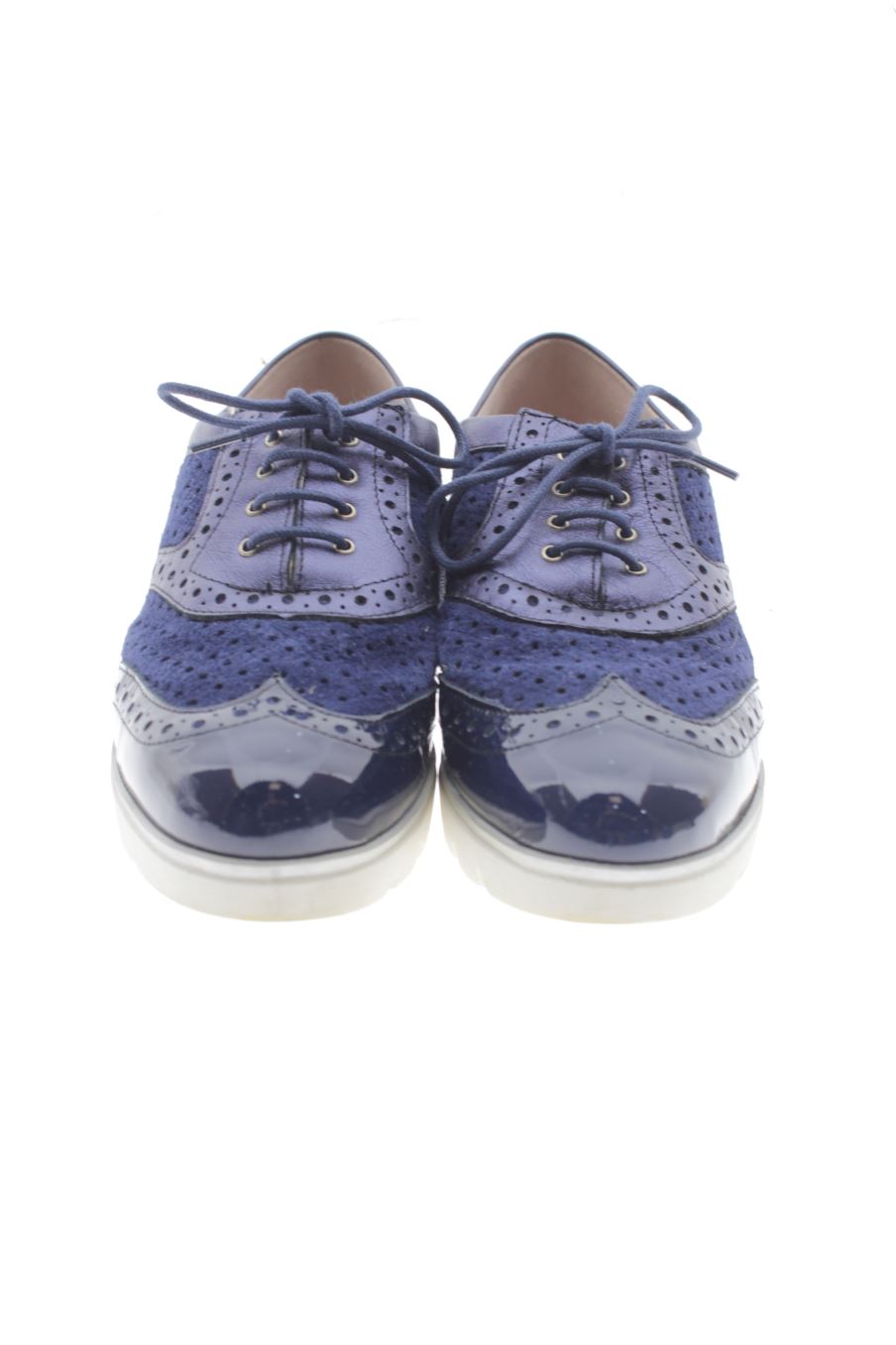 Zapatos planos de Pitillos de la talla 36, de color azul marino de