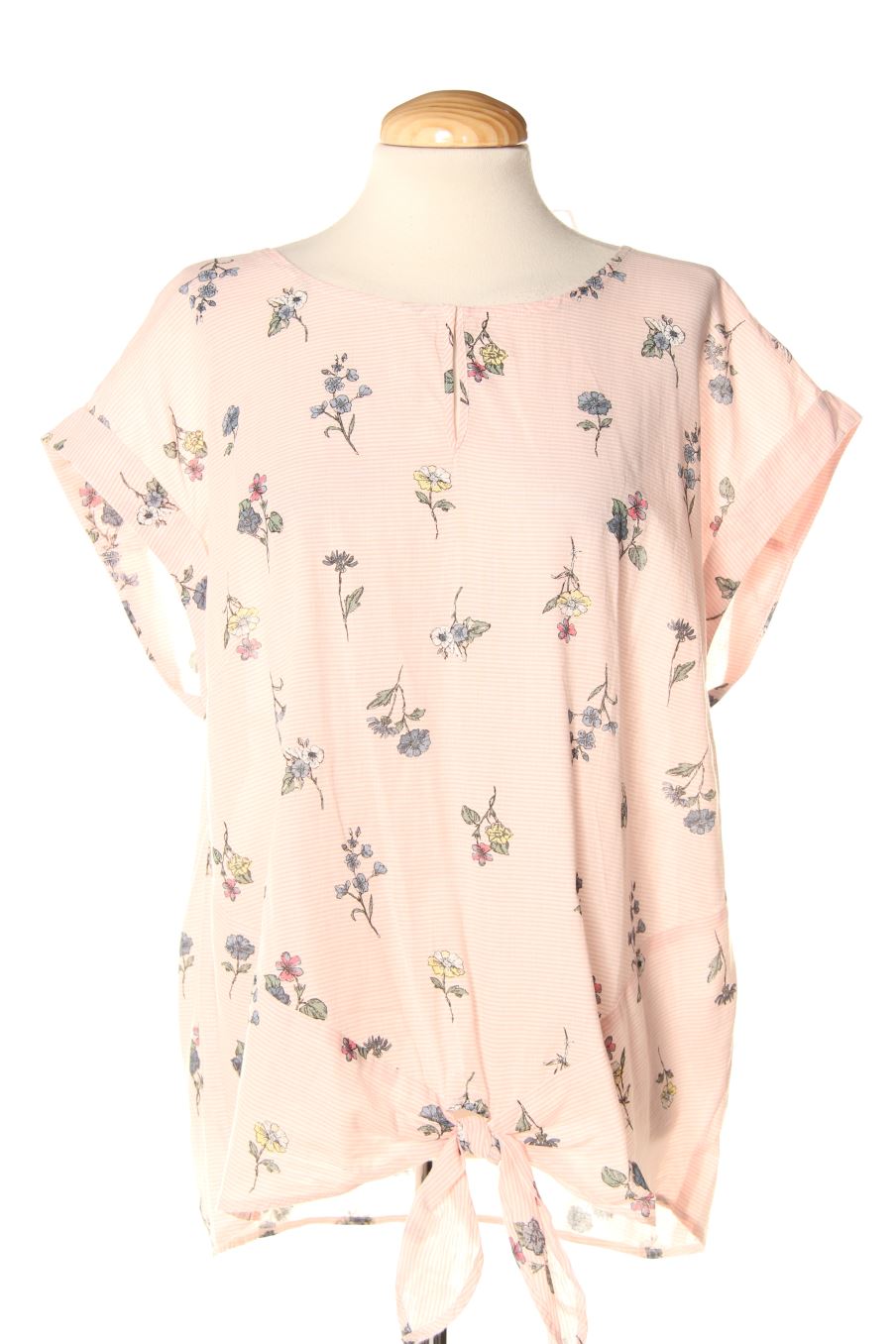 Blusa de manga corta de Yessica (C&A) de la talla 44, de color rayas