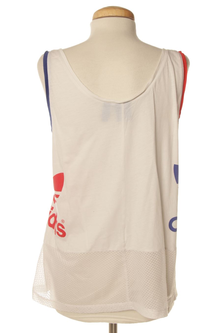 Top sport Adidas de la taille 40, de couleur blanc