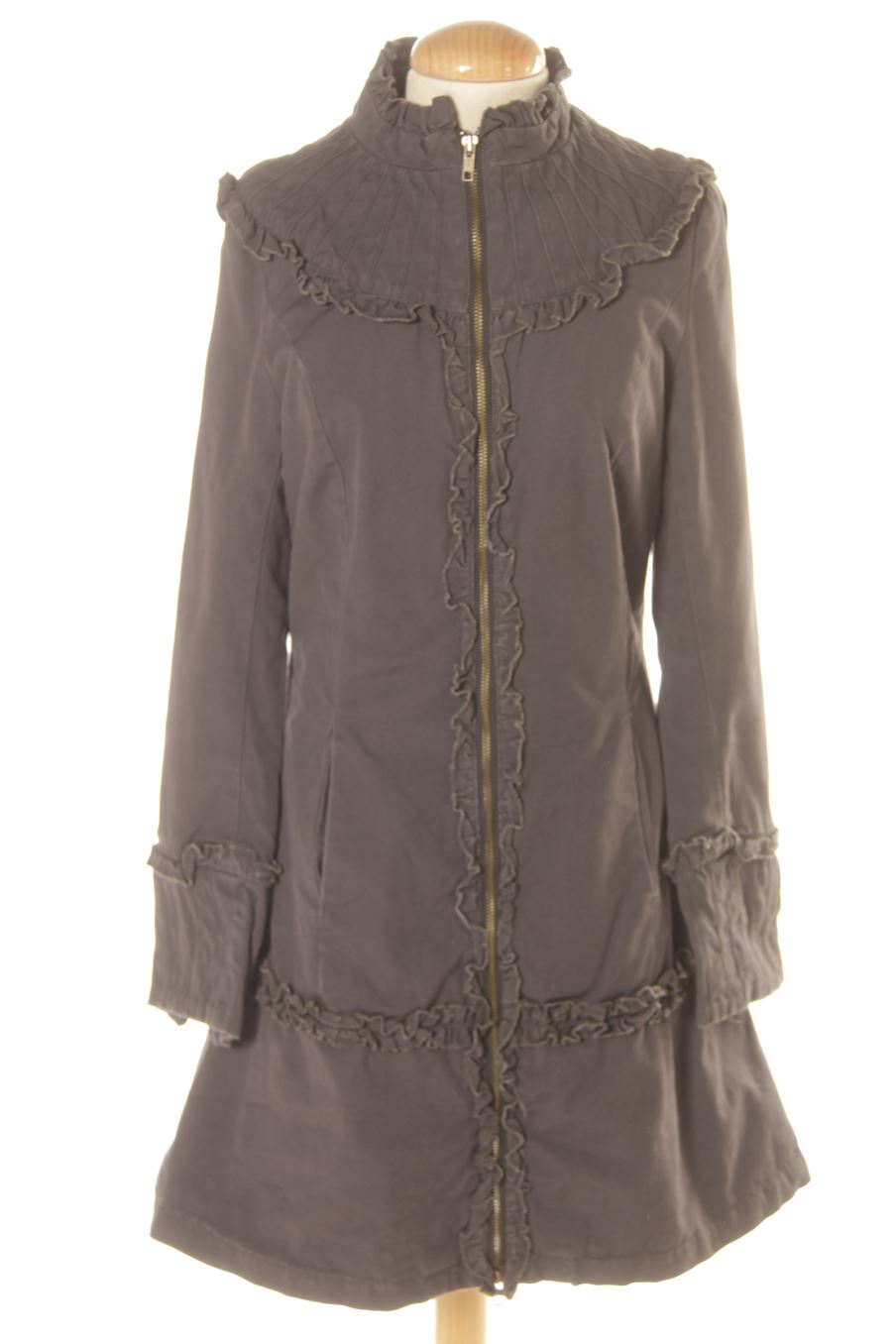 Vestido casual de Cortefiel de la talla 38, de color gris de ropa vaquera