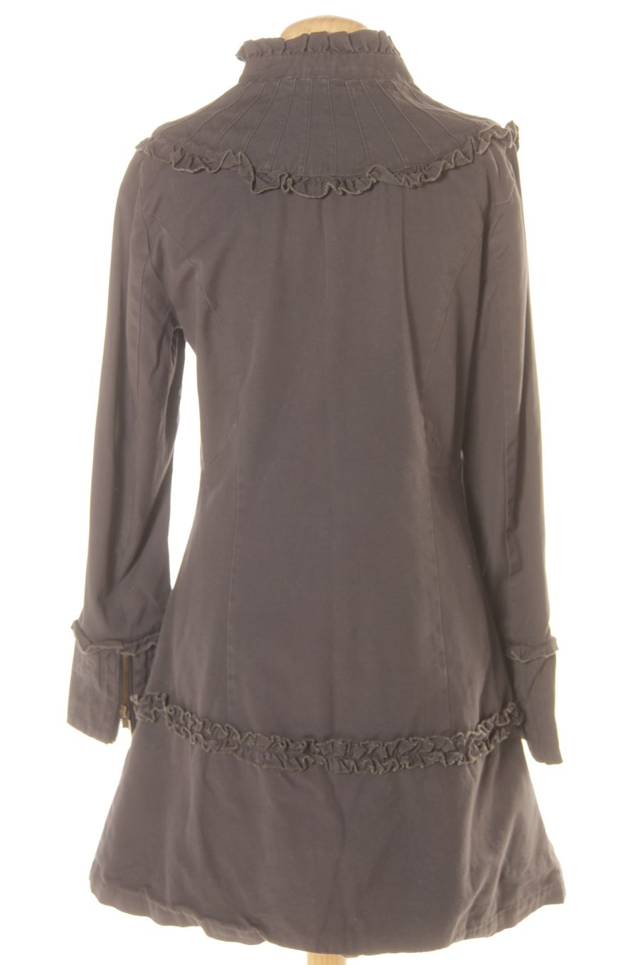 Vestido casual de Cortefiel de la talla 38, de color gris de ropa vaquera