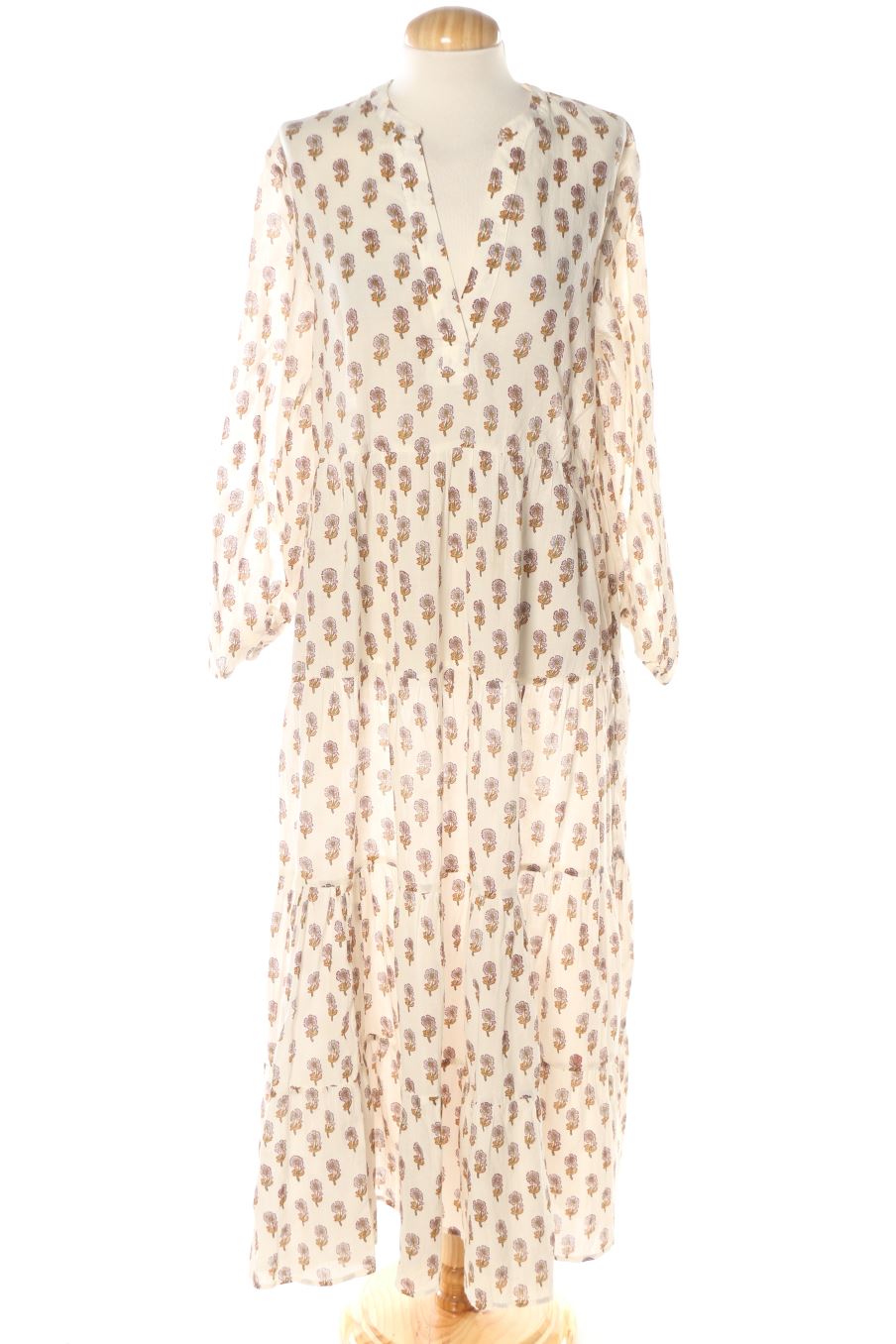 Robe casual Oysho de la taille S, de couleur fleurs