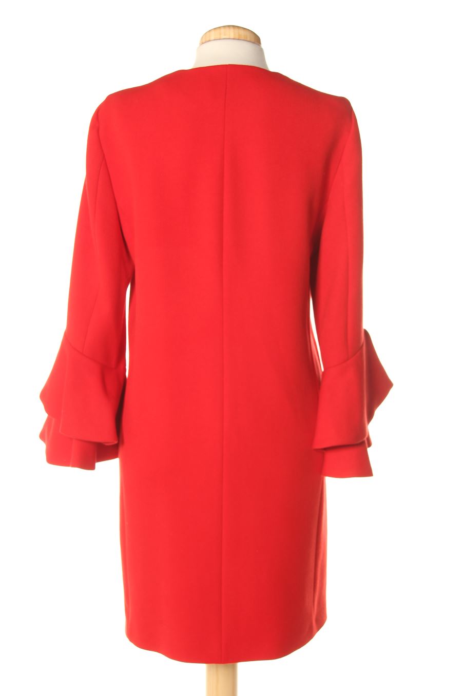 Abrigos de Zara de la talla S, de color rojo