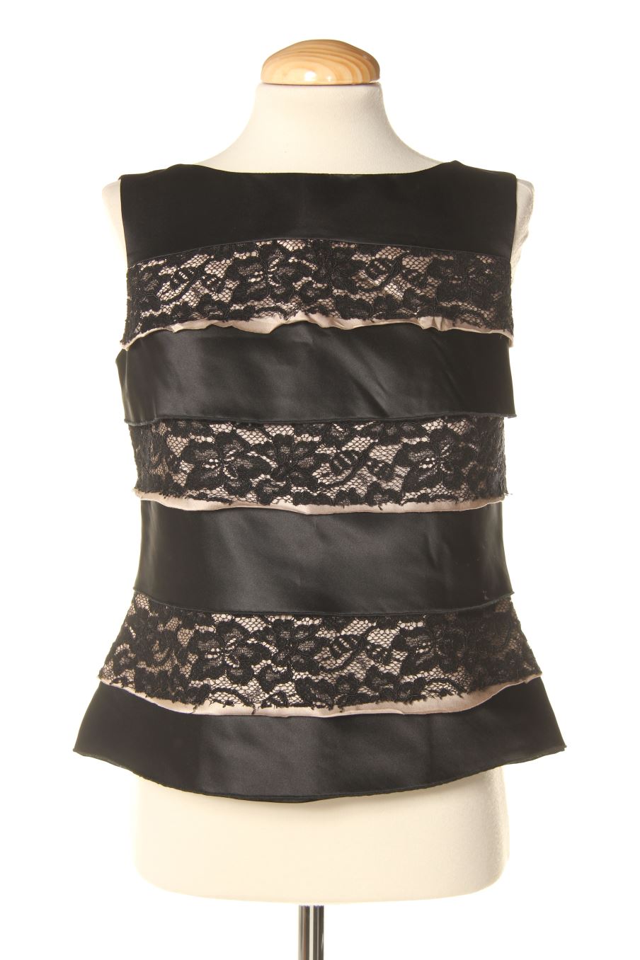 Top de OKY COKY de la talla 38, de color negro