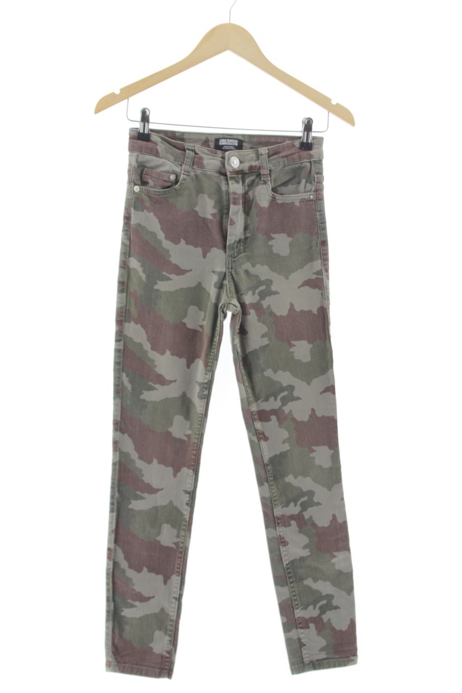 Jeans Trafaluc de la taille 36, de couleur vert de denim