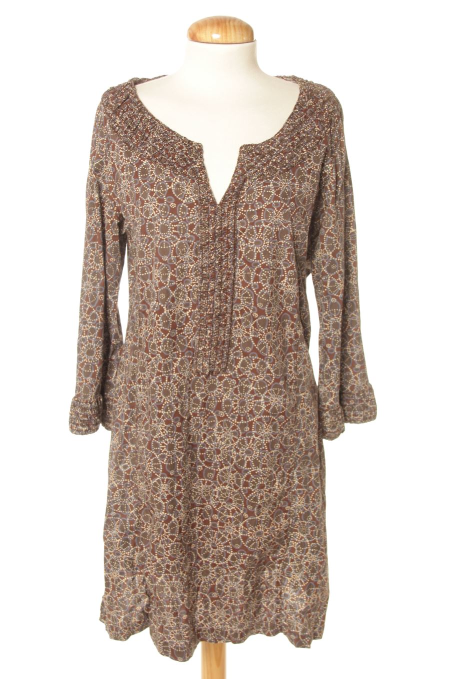 Robe casual Miss Captain TREND de la taille 38, de couleur marron