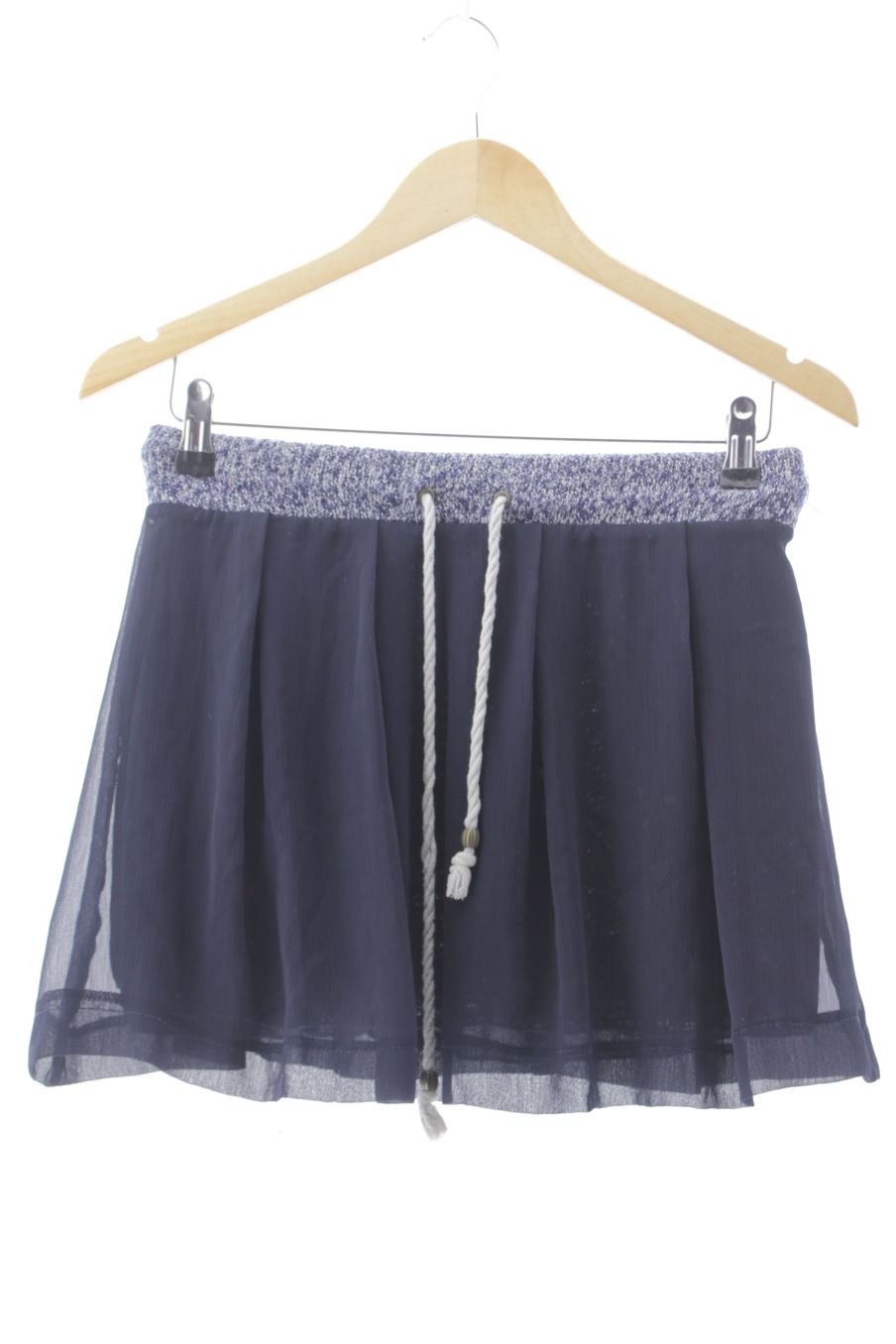 Falda de Pull & Bear de la talla M, de color azul marino