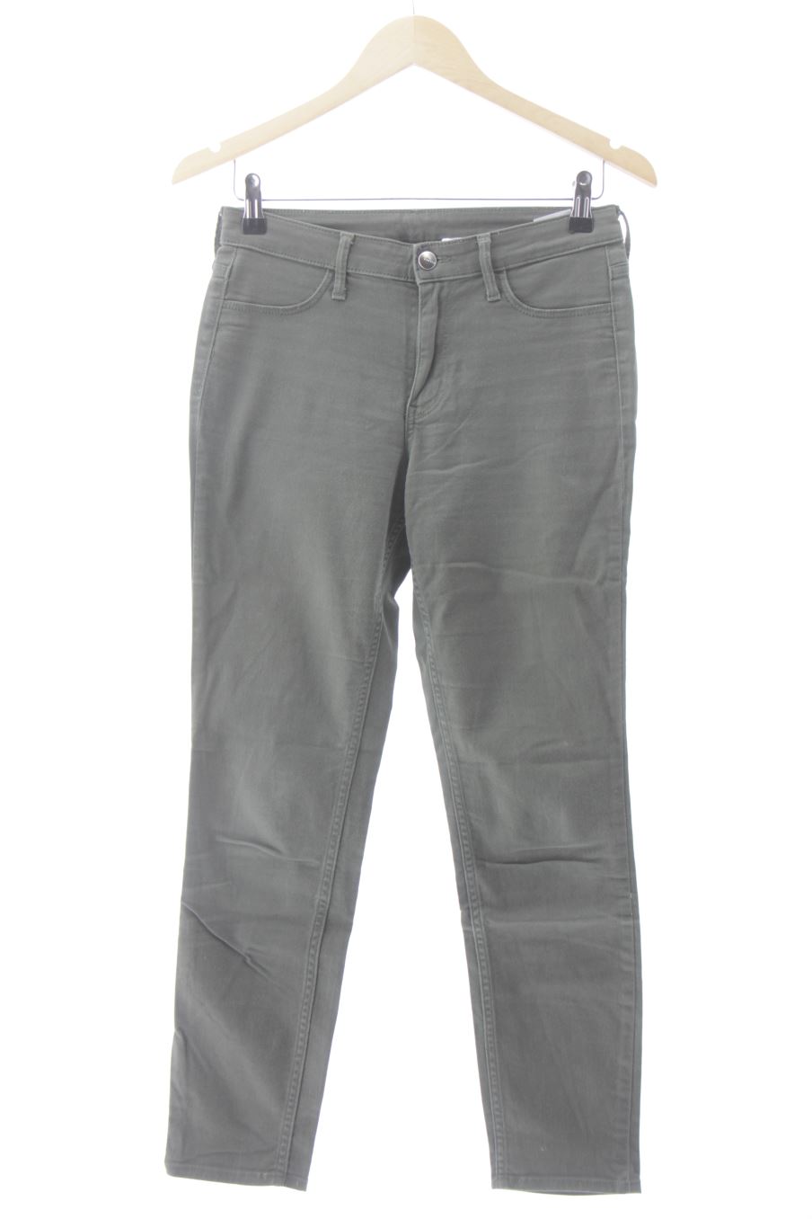 Jeans H&M de la taille 36, de couleur vert de denim