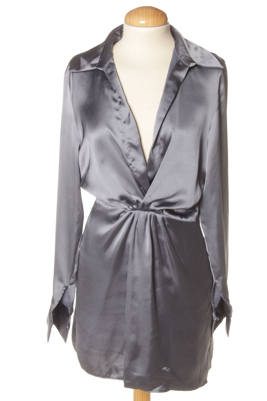 Vestido elegante de Zara de la talla XS, de color azul