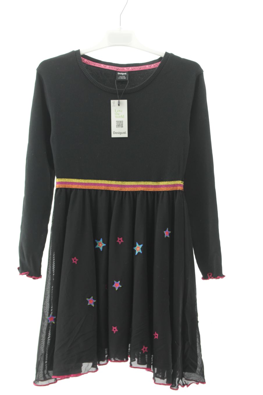 Vestido sport de Desigual de la talla 7 años con etiqueta