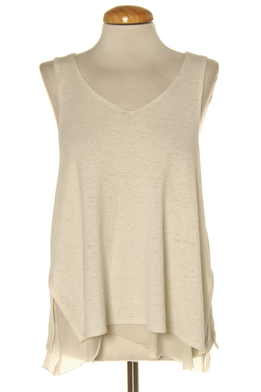 Pull Mango de la taille S, de couleur beige