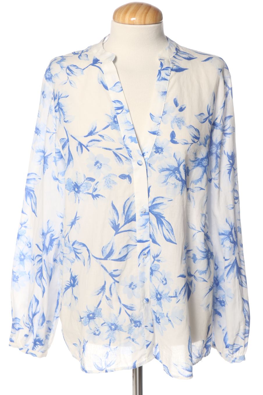 Chemise Zara de la taille S, de couleur bleu