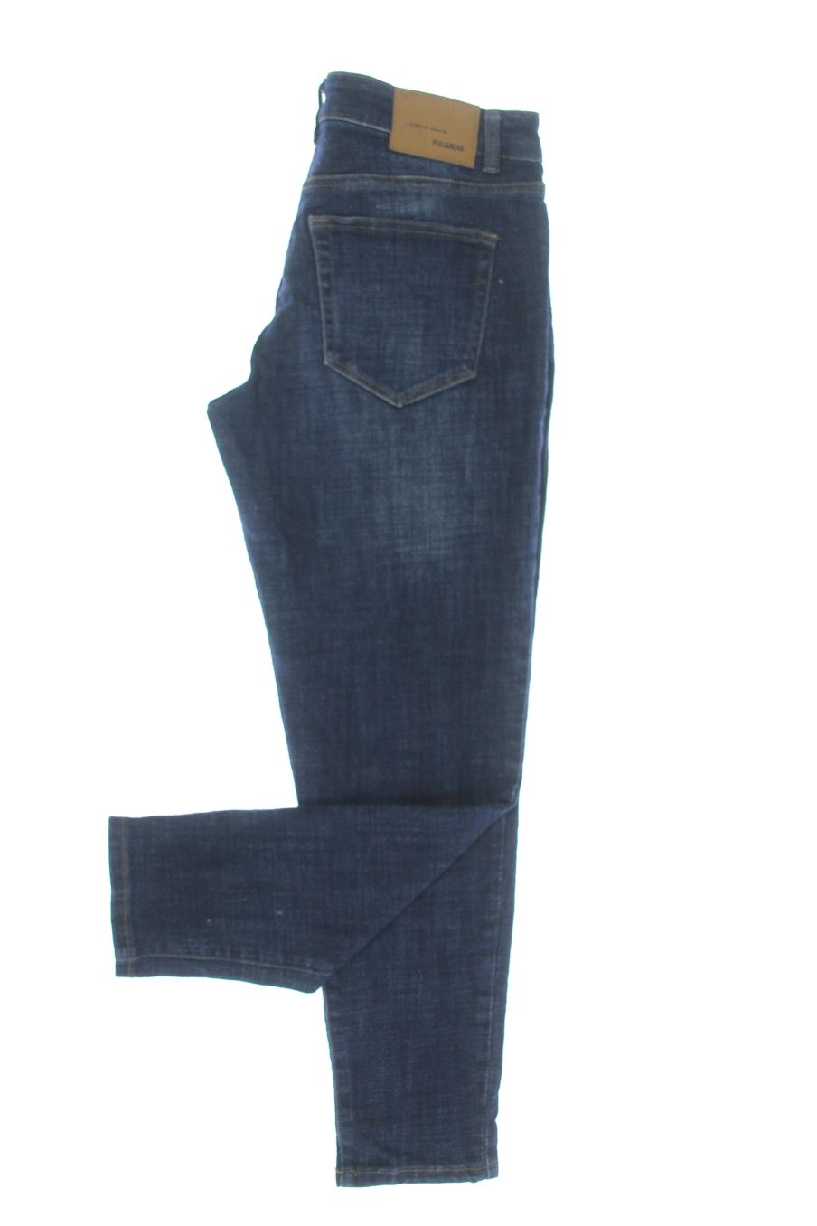Vaquero de Pull & Bear de la talla 38, de color azul de ropa vaquera
