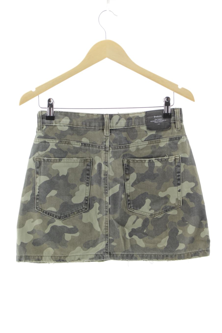 Falda de Stradivarius de la talla 38, de color estampado