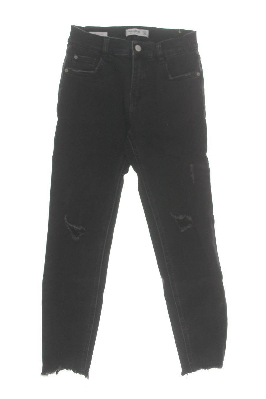 Jeans Pull & Bear de la taille 34, de couleur noir de denim