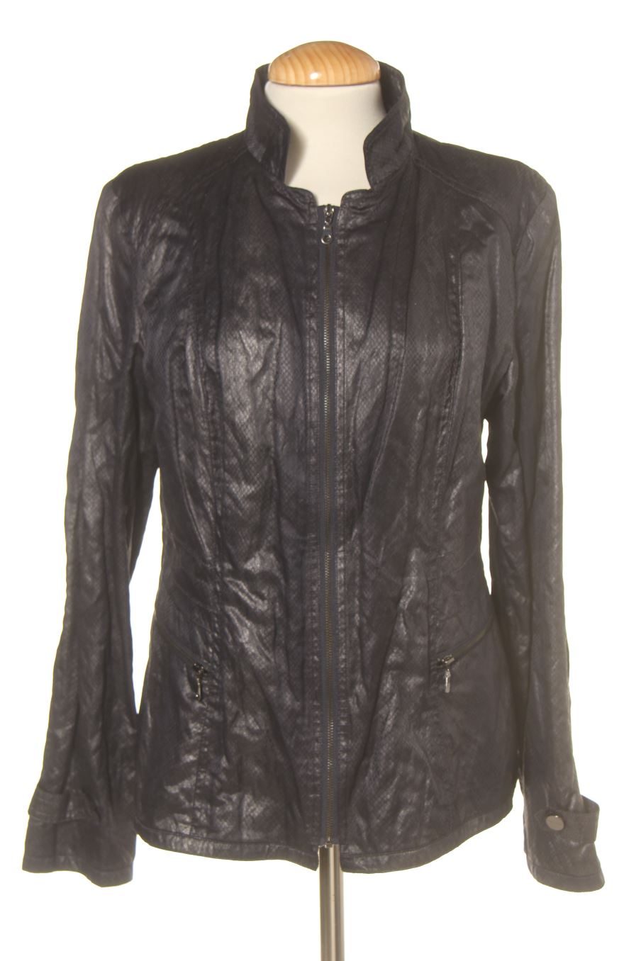Blouson Punt roma de la taille 42, de couleur bleu marine de synthétique