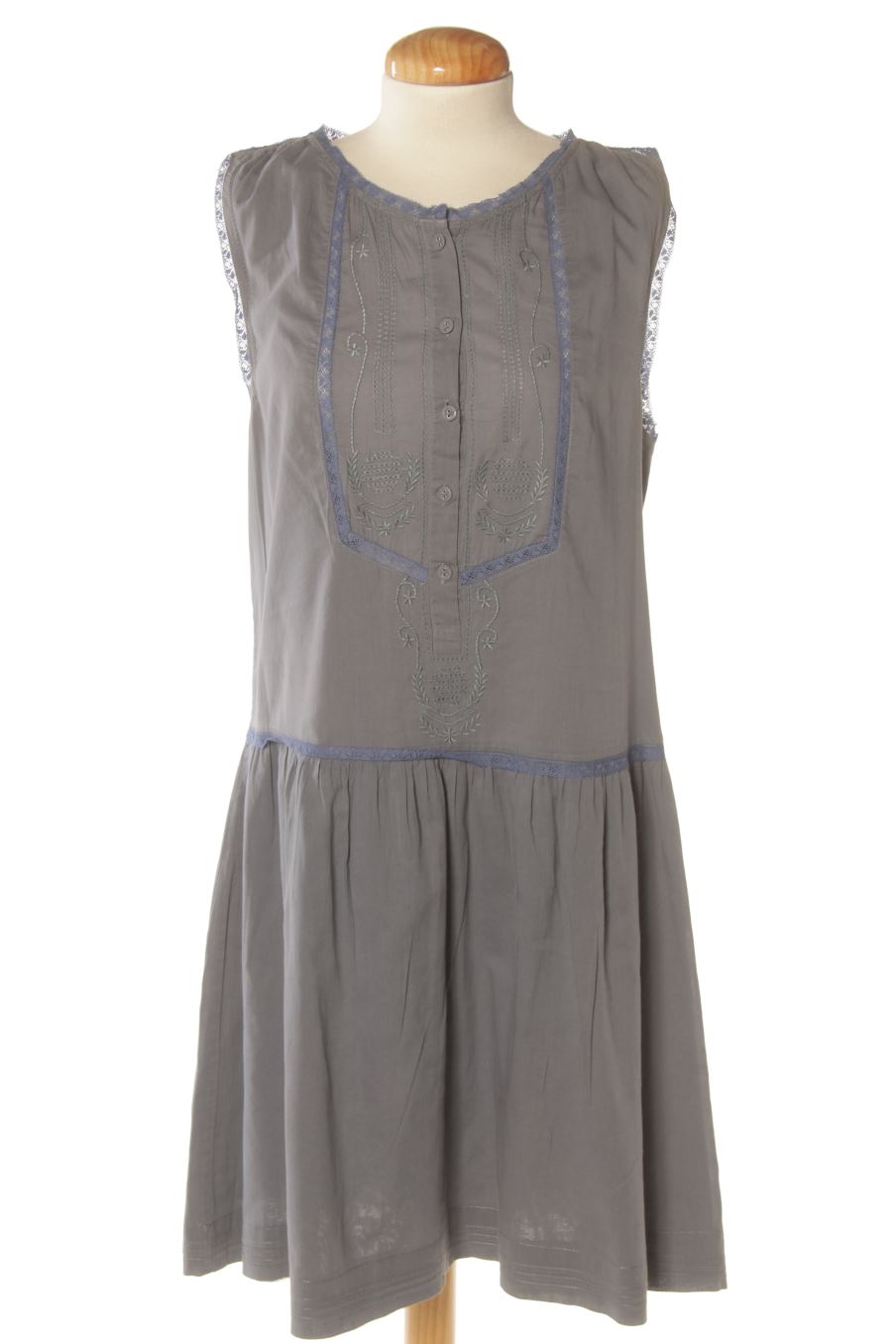 Robe casual Zadig & Voltaire de la taille L, de couleur bleu