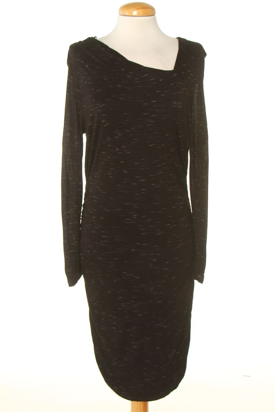 Vestito casual de H&M de la talla M, de color nero