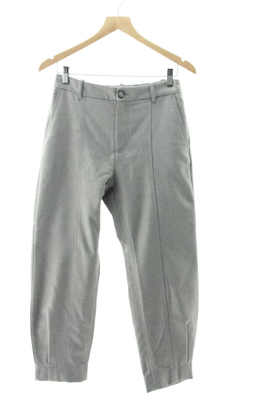 Pantalon Zara de la taille XS, de couleur gris