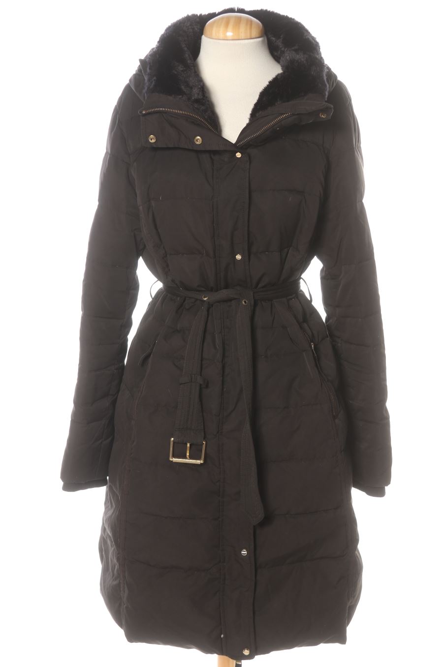 Manteau Zara de la taille XL, de couleur noir