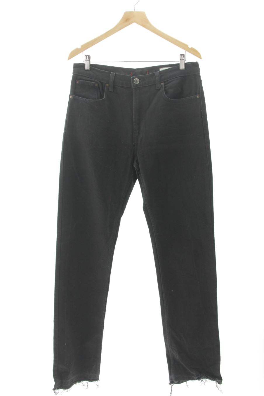 Jeans Zara de la taille 42, de couleur noir de denim