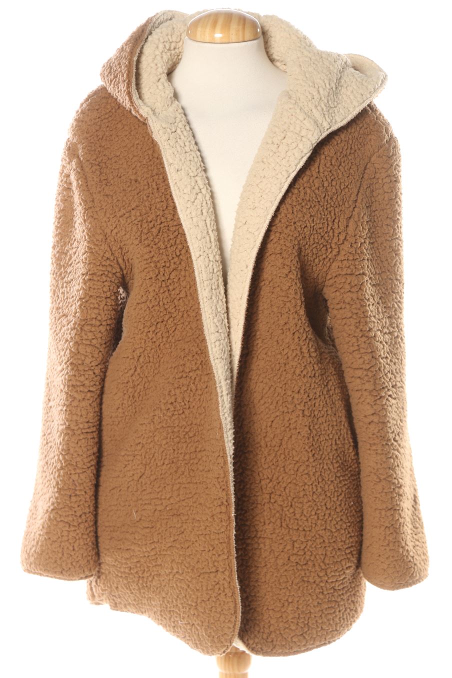 Gilet Bershka de la taille XS, de couleur marron