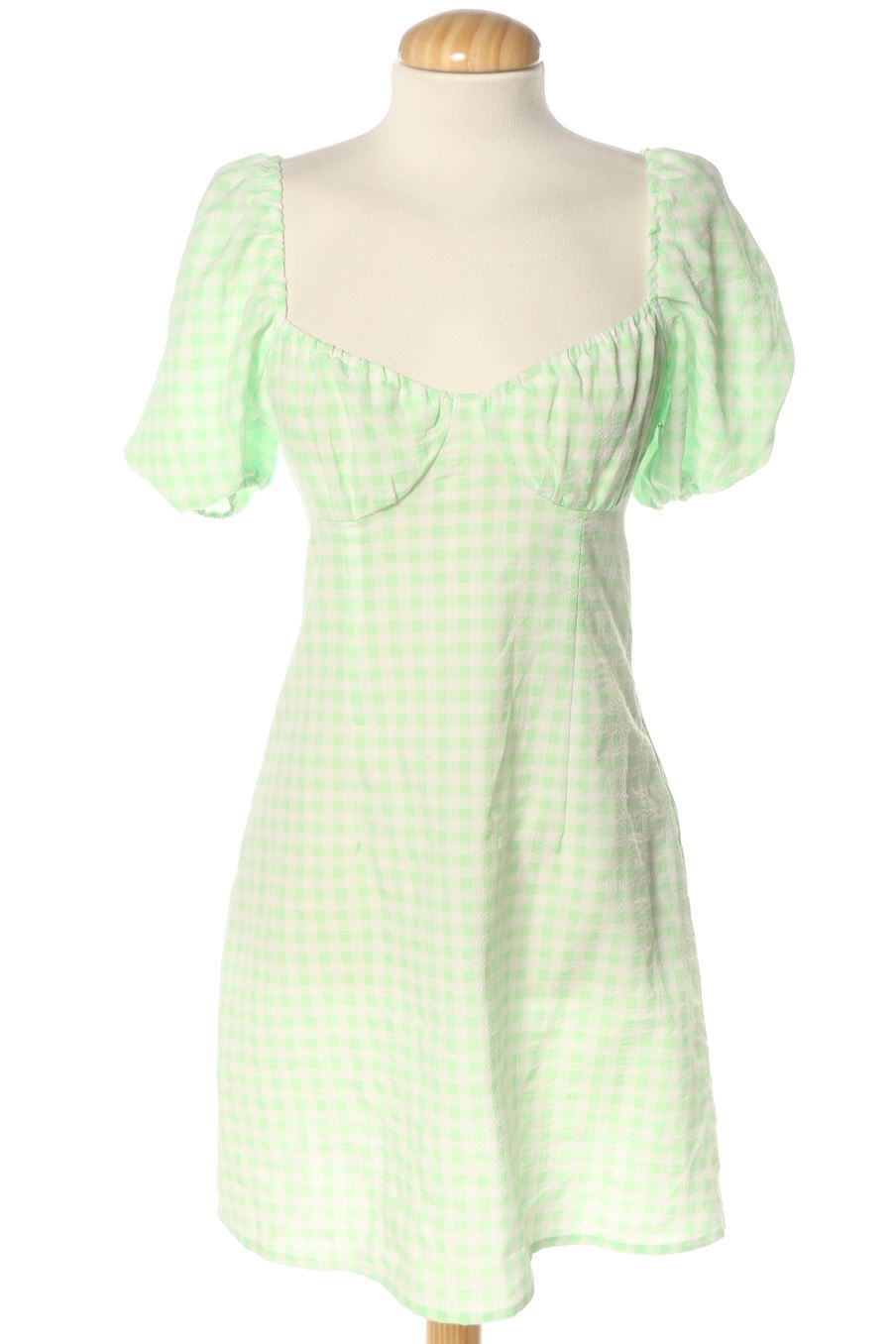 Robe casual H&M de la taille XXS, de couleur vert