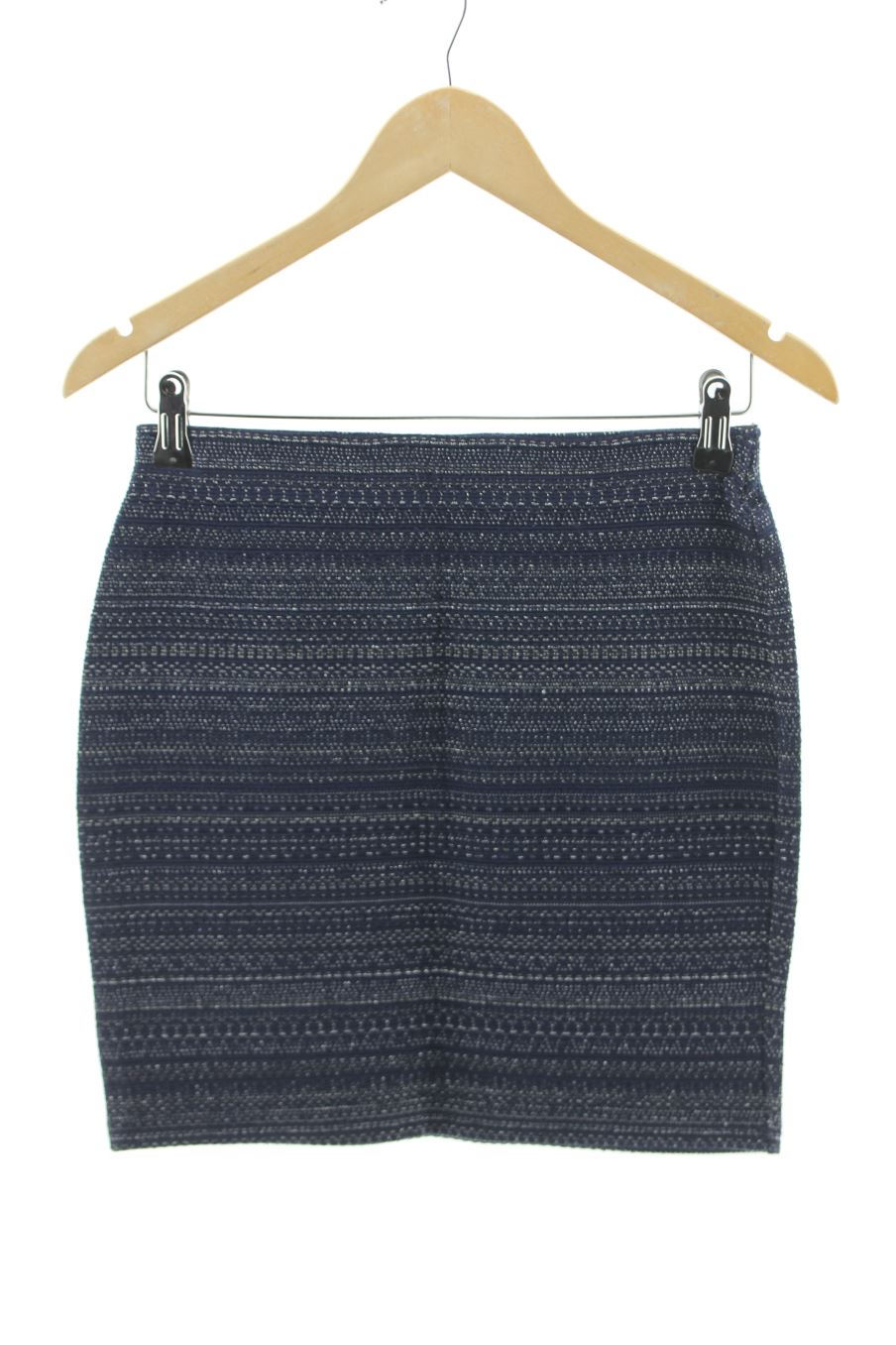 Jupe Camaieu de la taille 34, de couleur bleu marine
