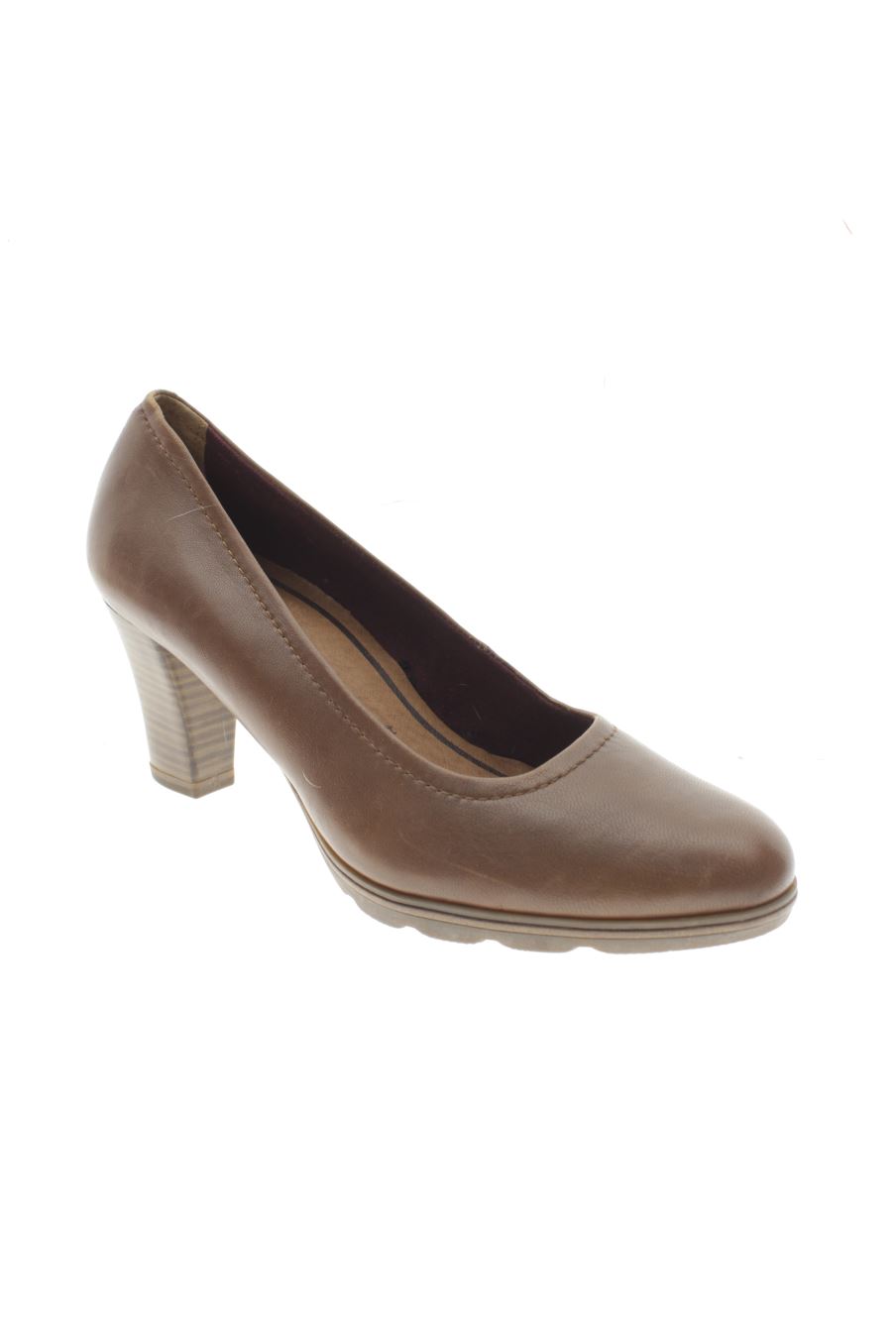 Zapatos de tacon de Tamaris de la talla 39, de color marrón de