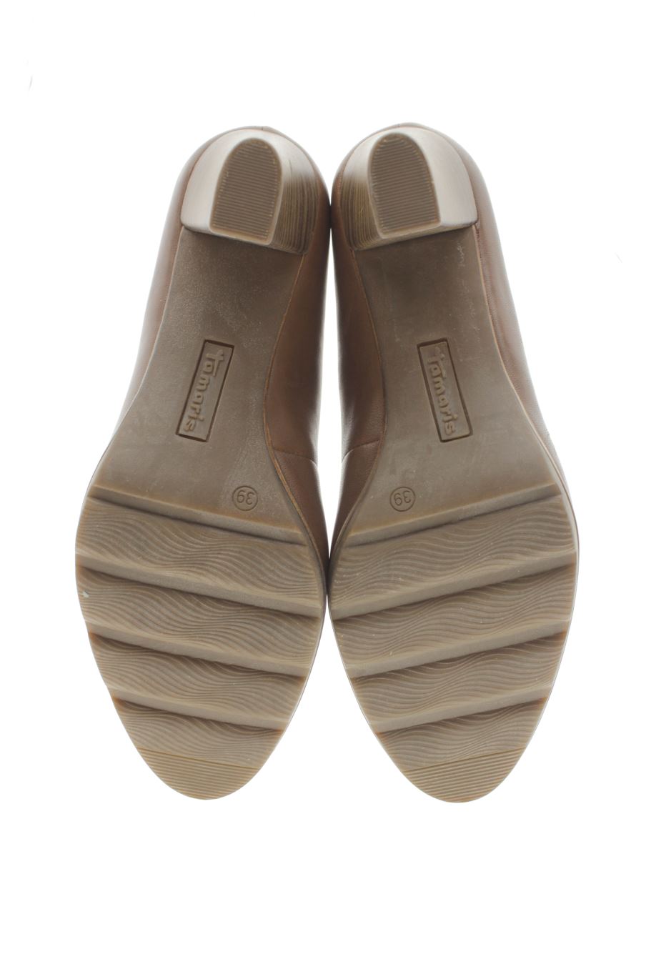 Zapatos de tacon de Tamaris de la talla 39, de color marrón de