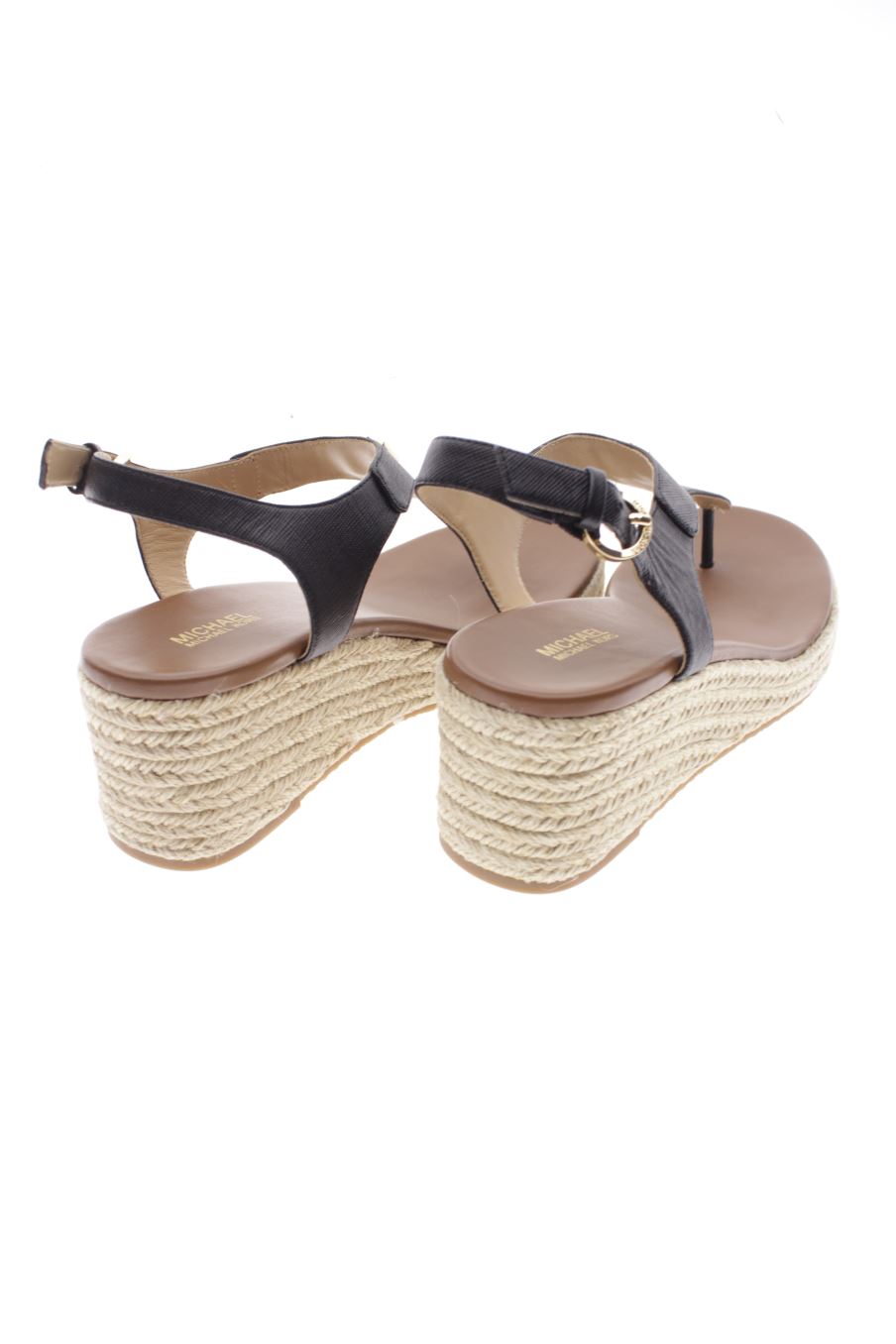 Sandalias tacon de Michael Kors de la talla 37, de color negro de