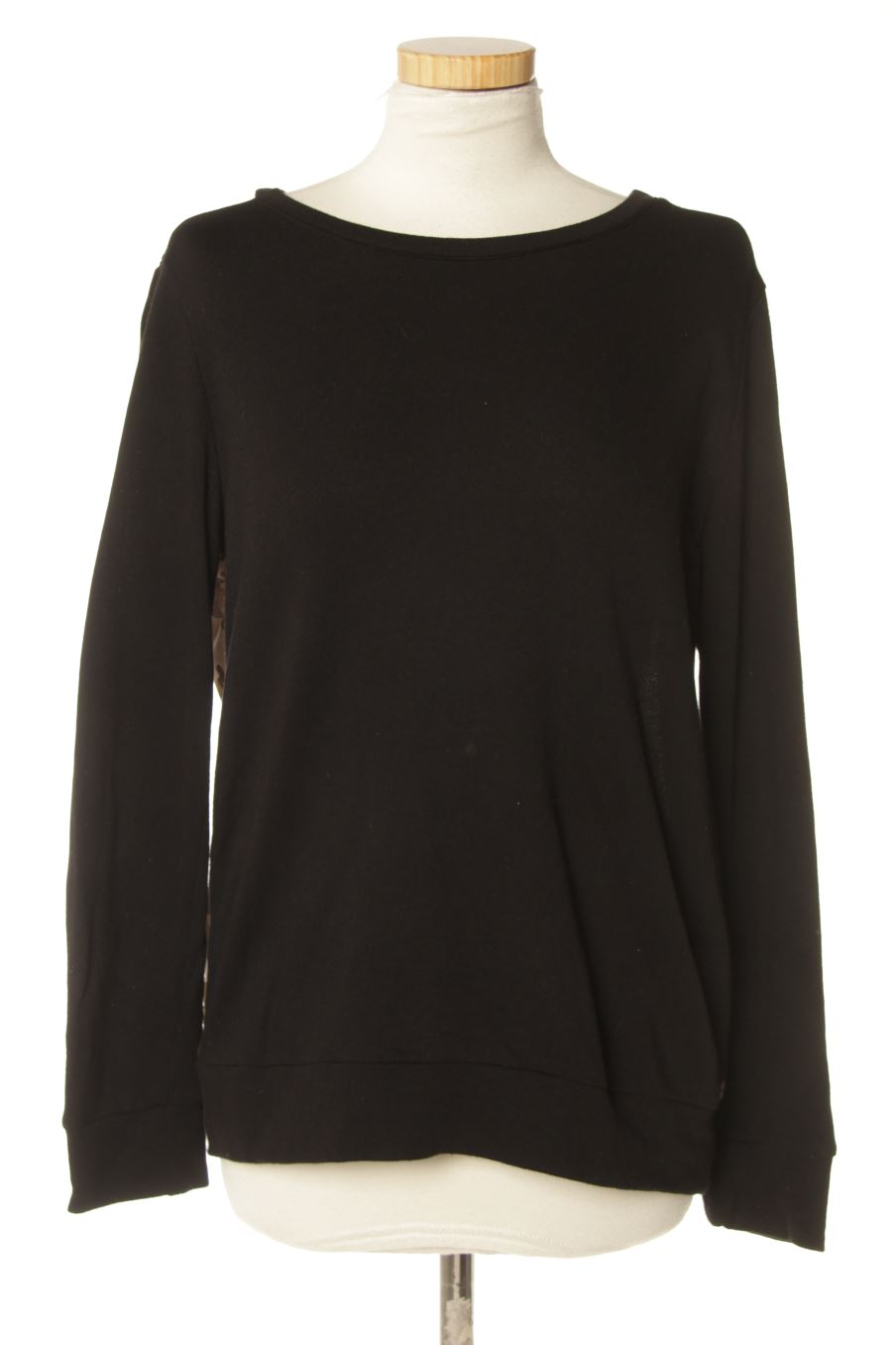 Camiseta manga larga de Forever 21 de la talla S, de color negro