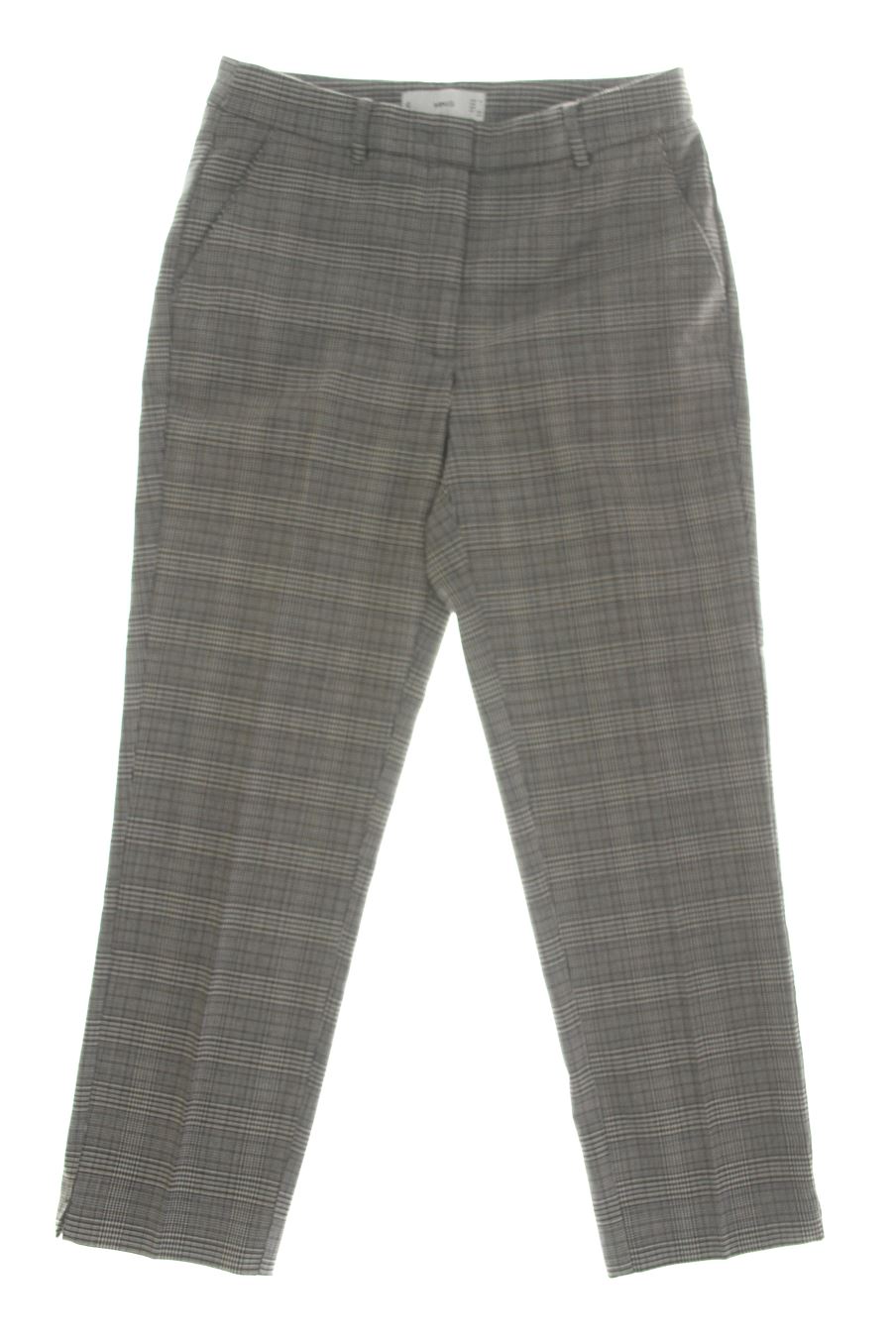 Pantaloni de Mango de la talla 34, de color quadri