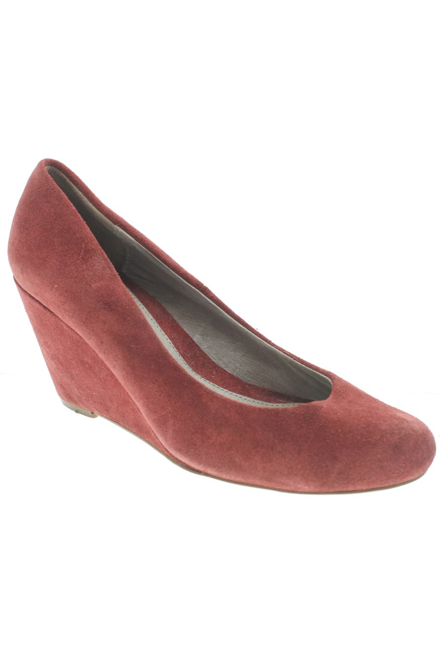 Plataformas de Laura clement (La Redoute) de la talla 36, de color burdeos de
