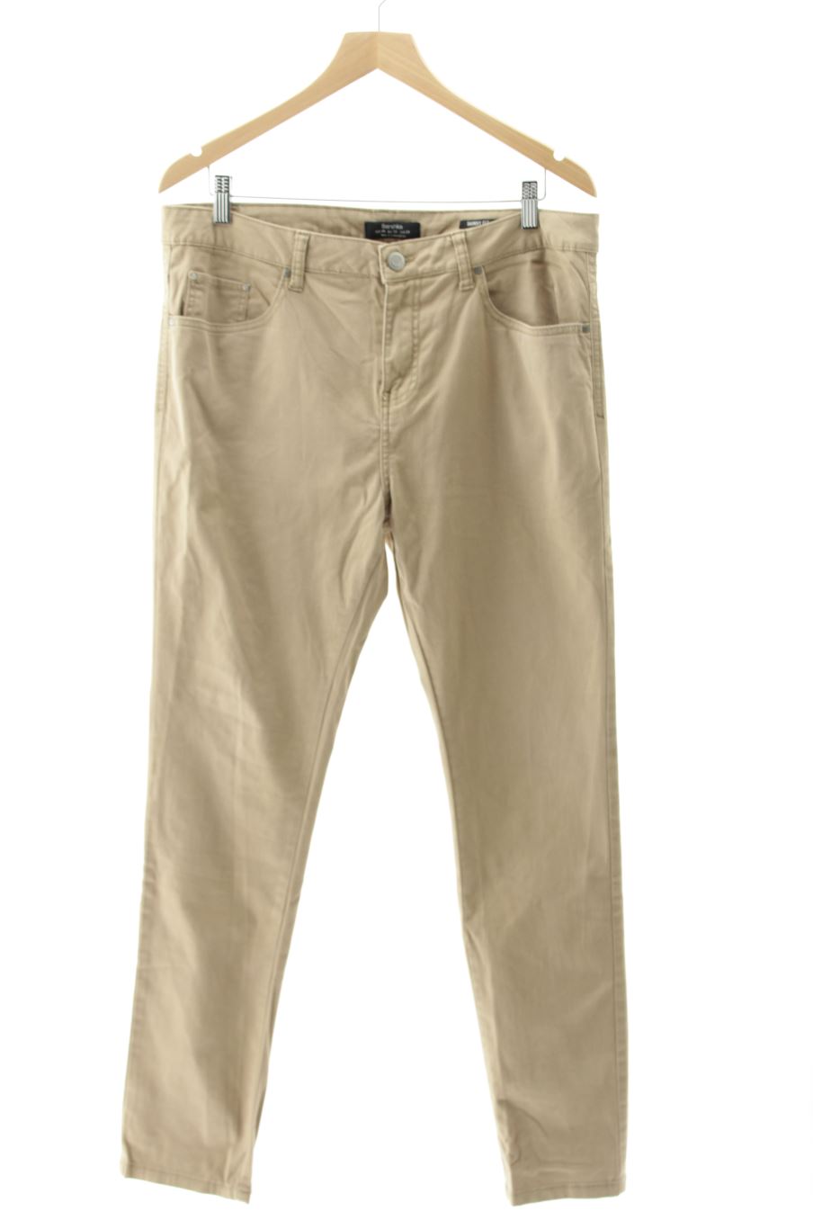 Jeans de Bershka de la talla 44, de color marrone