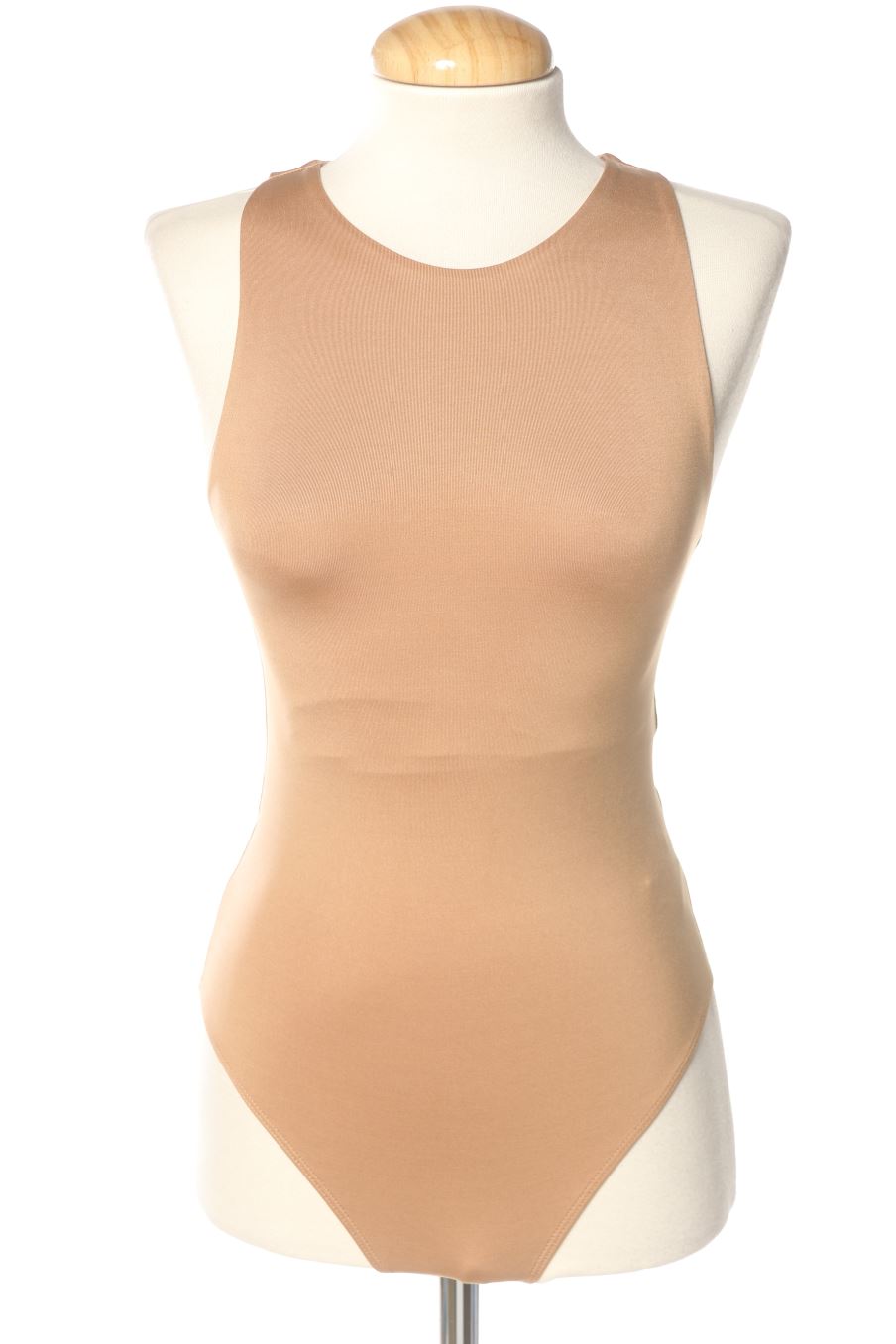 Body Stradivarius de la taille M, de couleur beige
