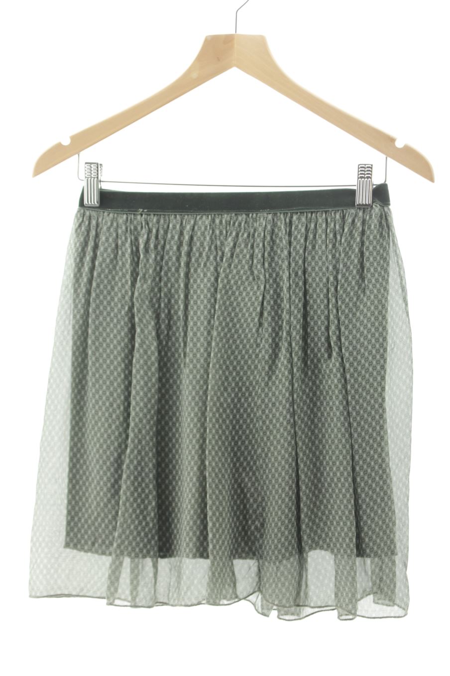 Falda de Made in italy de la talla Única, de color verde de seda