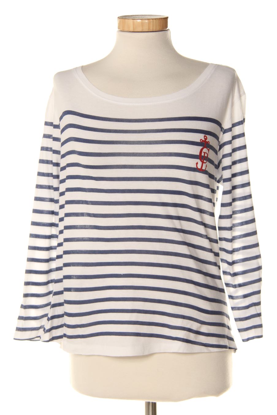 Langärmeliges T-Shirt von Claudie Pierlot Größe M, Farbe Gestreift, für